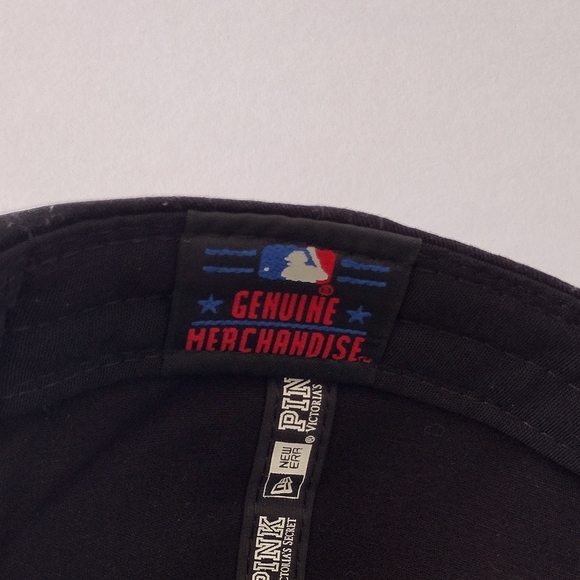 Pink Victoria's Secret San Francisco Giants New Era Black Women's Hat. - Picture 7 of 7